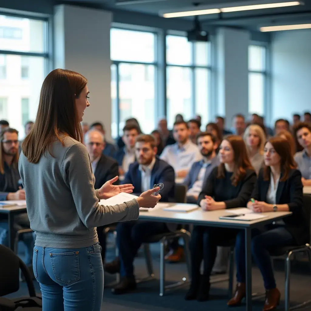 Modern office environment